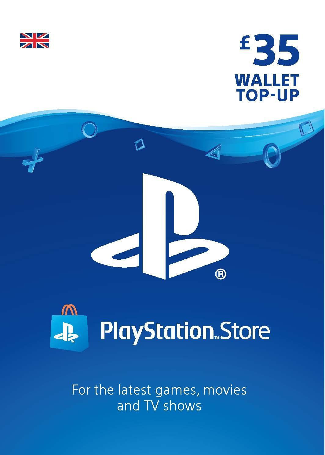 Cartão PSN £35  - Playstation Network Card - UK