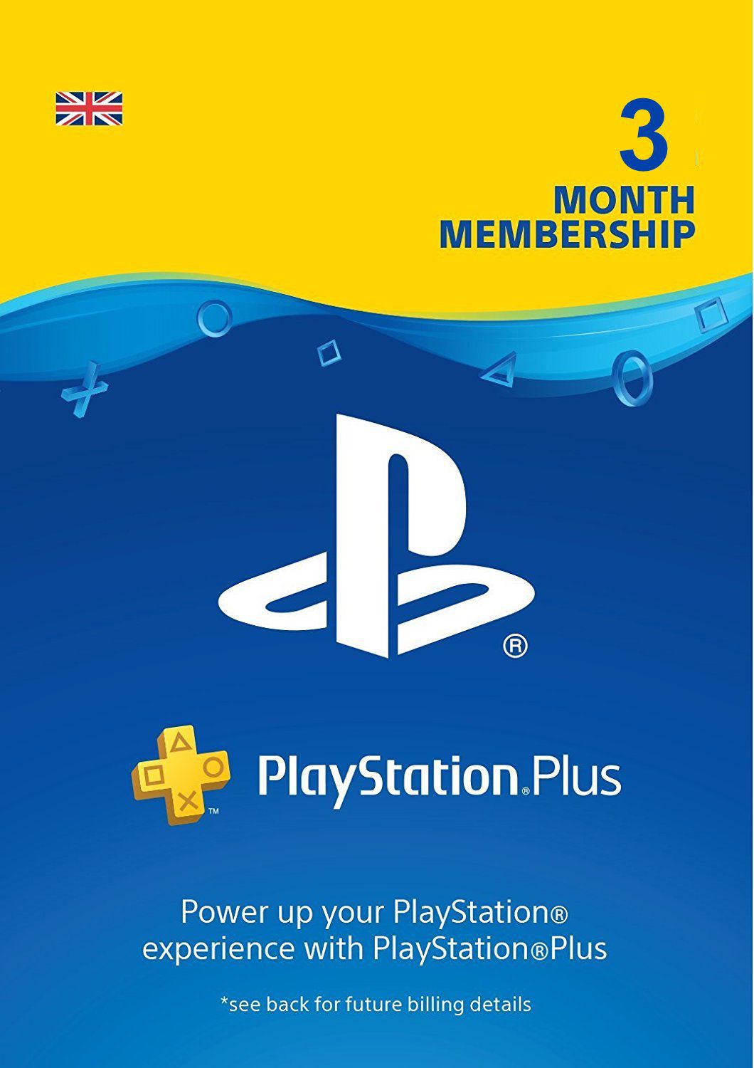 Cartão Playstation Plus 3 Meses PSN UK