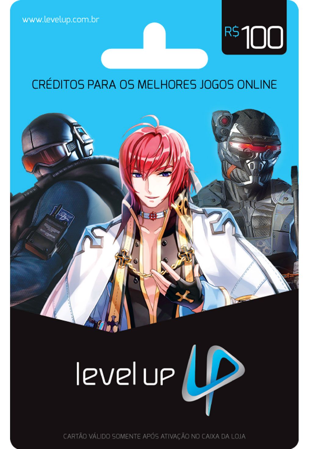 Level Up - Cartão Pré-Pago R$ 100