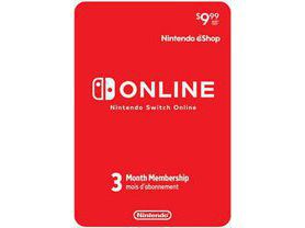 Nintendo Switch Online 3 Meses USA
