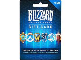 Cartão Blizzard Battle.Net R$ 50 Reais