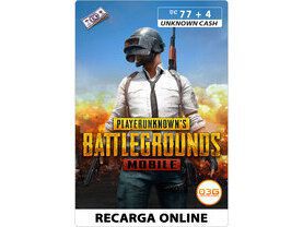 PUBG Mobile Unknown Cash 77+4 UC R$5