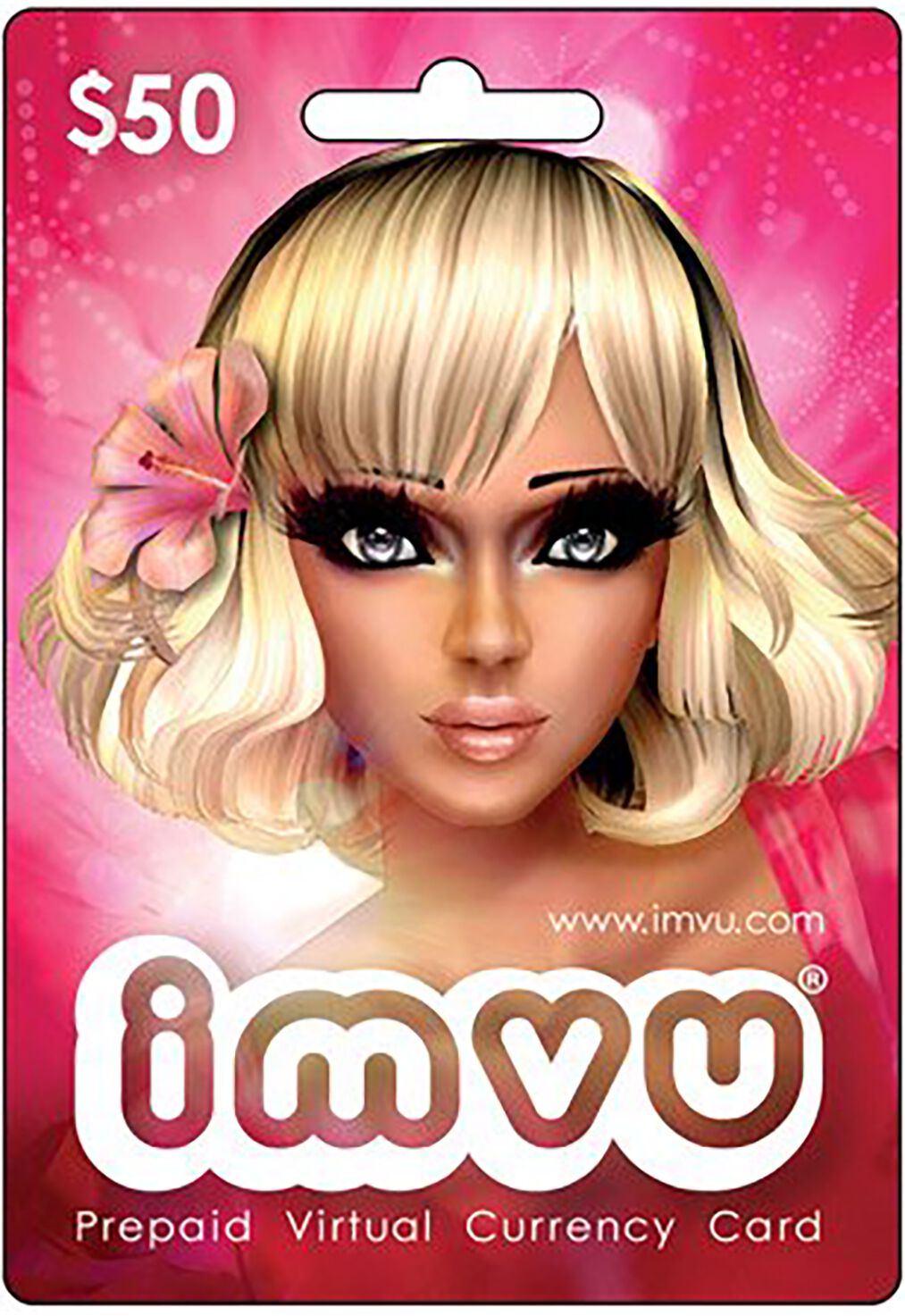 IMVU - Cartão Pré-Pago [Gift Card] R$ 50 Reais