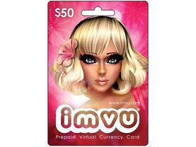IMVU - Cartão Pré-Pago [Gift Card] R$ 50 Reais