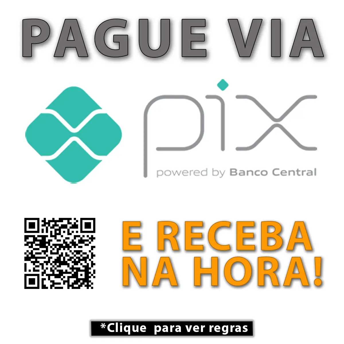 Pague com PIX na Zero3Games!
