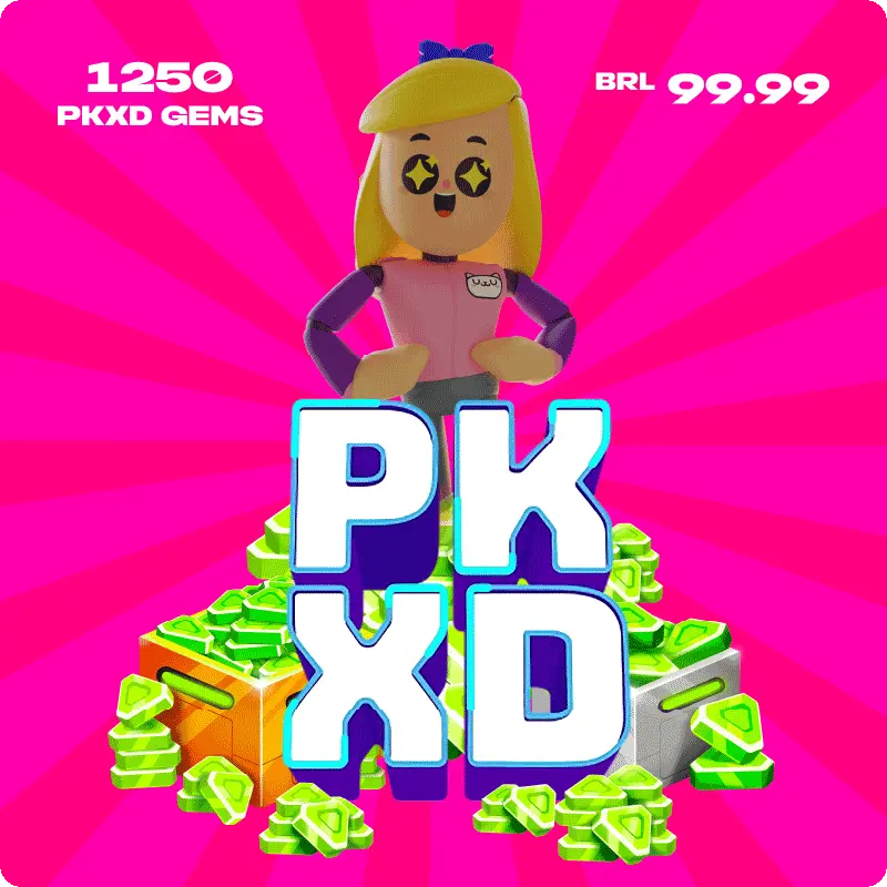 1250 PK XD Gemas [Brasil]
