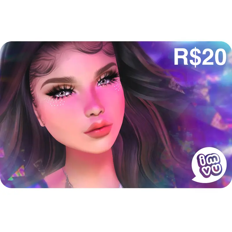 IMVU - Cartão Pré-Pago [Gift Card] R$ 20 Reais