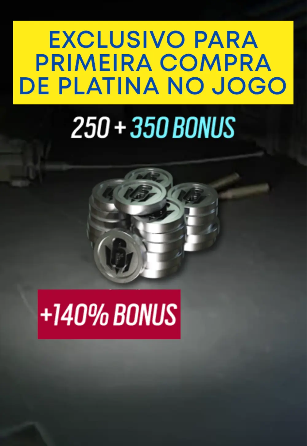 Rainbow Six Mobile - 600 Platina