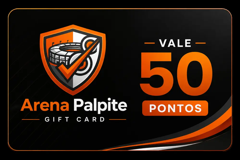 Arena Palpite - Garanta 50 pontos na rodada