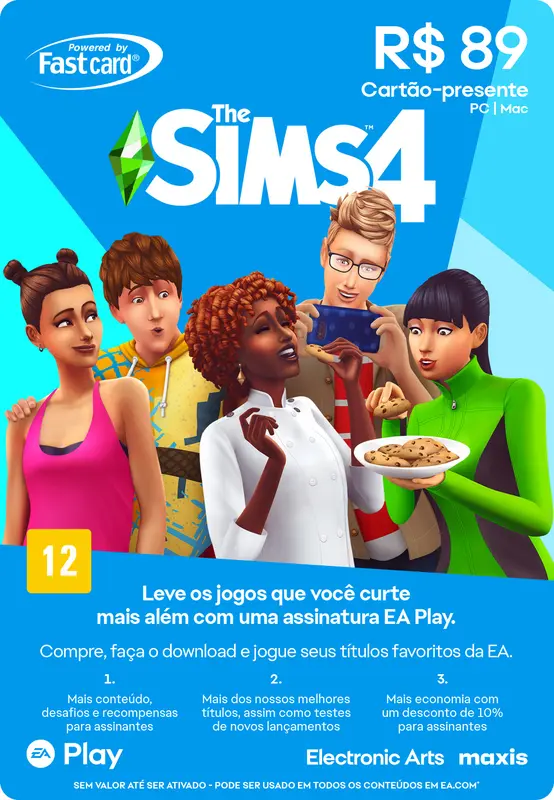 EA - Gift Card Digital R$ 89