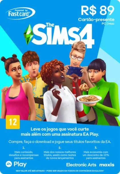 EA - Gift Card Digital R$ 89