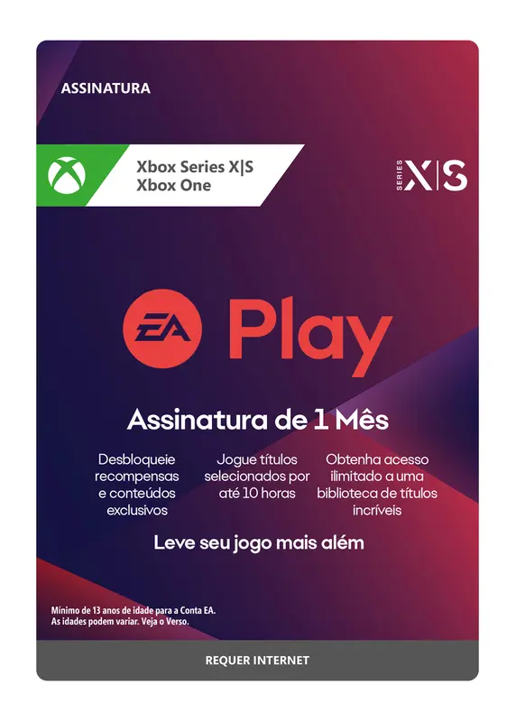 EA Play - Assinatura de 1 Mês Brasil
