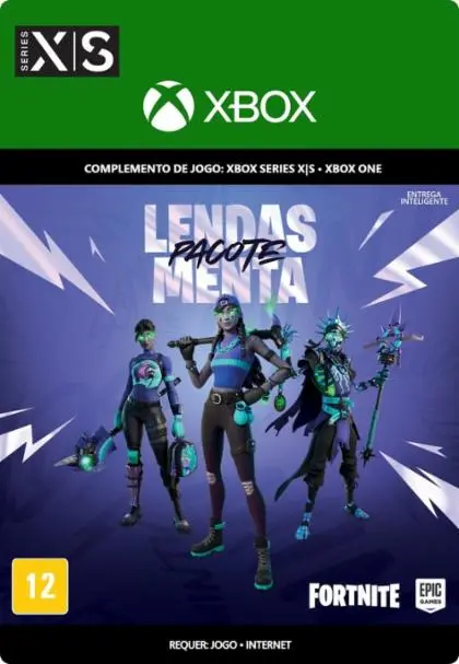 Fortnite: Pacote Lendas Menta