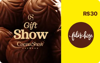 GiftShow Cacau Show R$30