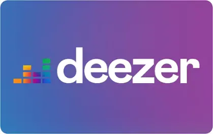Deezer Premium Gift Card Digital 1 mês