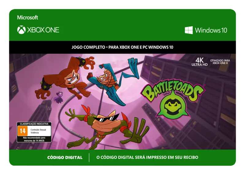 Battletoads Xbox e PC
