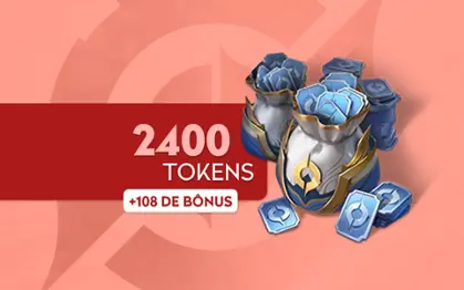 Honor of Kings - 2400 Tokens + 108 de Bônus
