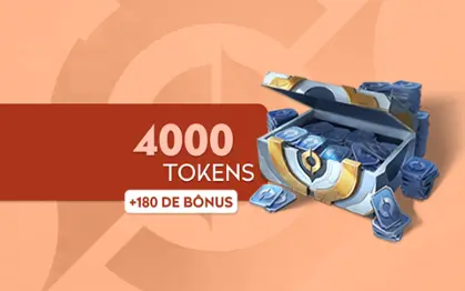 Honor of Kings - 4000 Tokens + 180 de Bônus