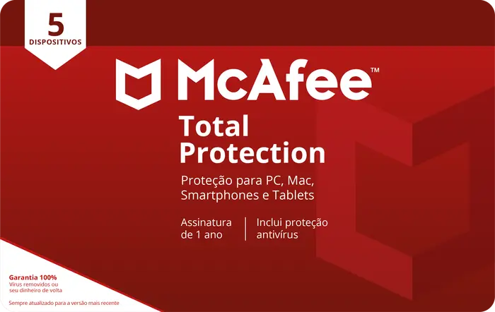 McAfee Total Protection 5 Dispositivos