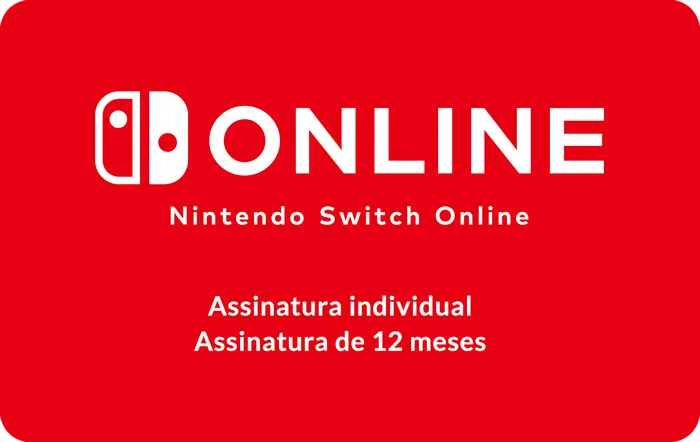Nintendo Switch Online 12 Meses Brasil