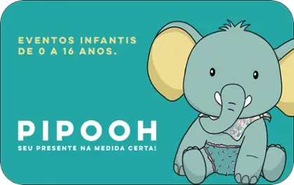 Pipooh Gift Card Digital - Cartão Presente R$ 49,90