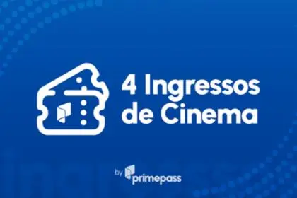 Primepass Cinema 4 Ingressos