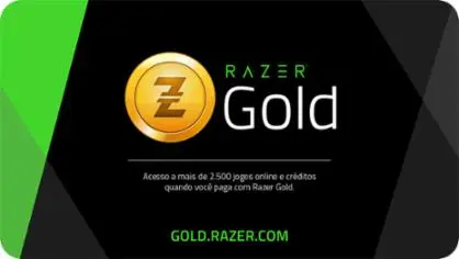 Razer Gold Direct Top-Up PIN R$ 500 [Recarga/Gift Card]