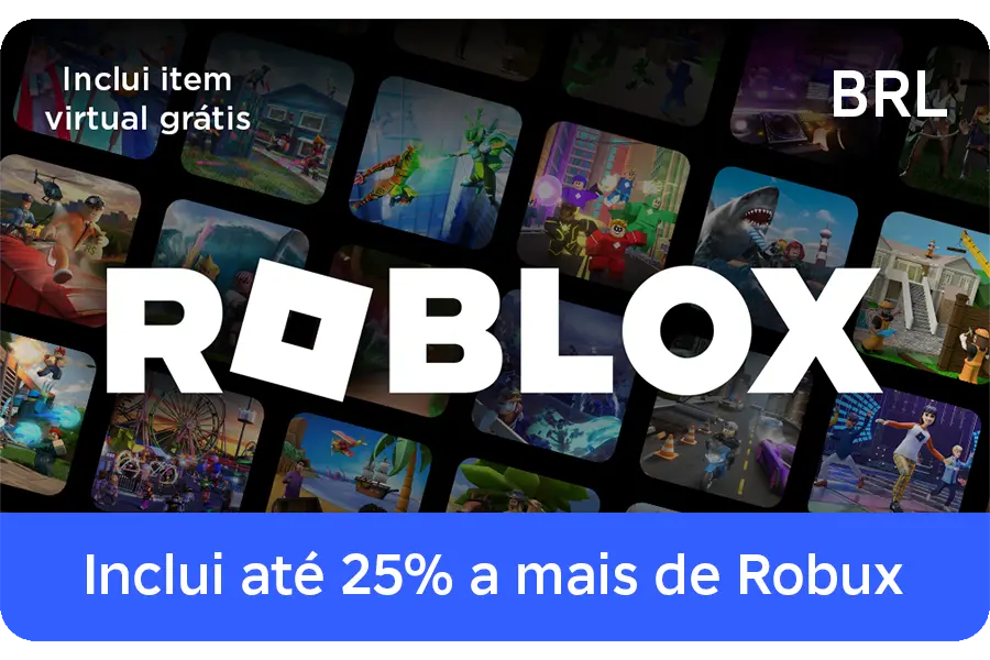 Roblox Gift Card R$40 - Robux